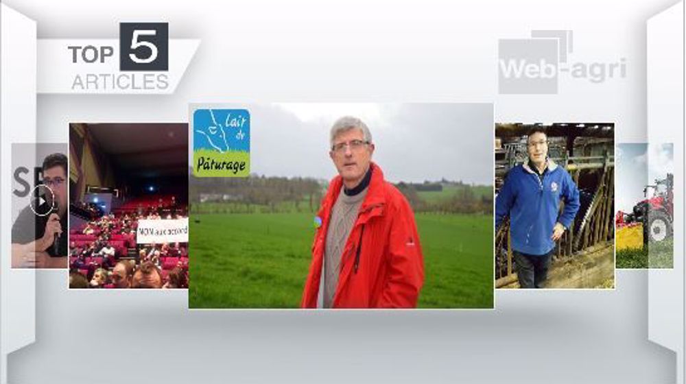 Les articles les plus lus de la semaine sur Web-agri. (©Terre-net Média)