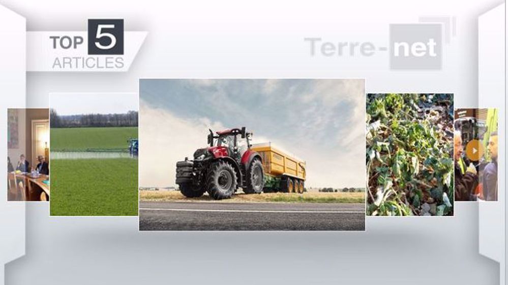 Top articles de Terre-net cette semaine (©Terre-net Média)