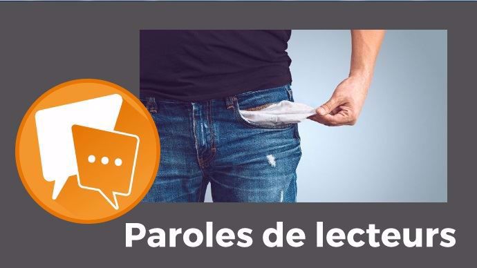 personne dont les poches sont vides