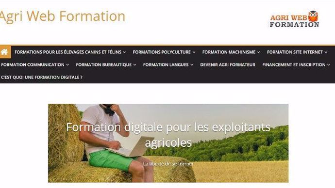Déjà 20 formations proposées par Agriwebformation