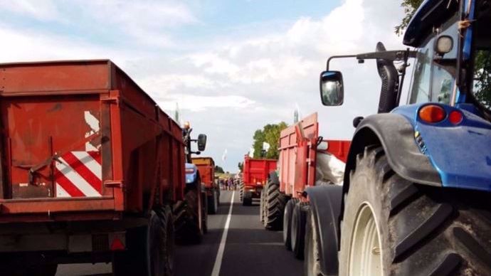 Blocages menés par les agriculteurs