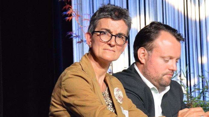 Catherine Lascurettes, en charge de la filière laitière à l’Irish Farmers’ Association, le principal syndicat irlandais.