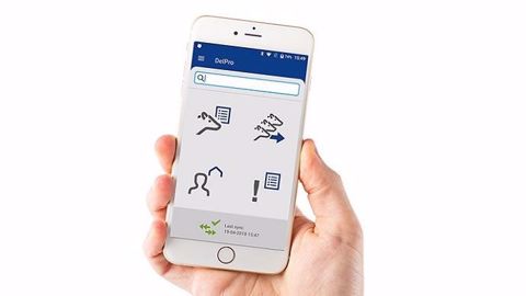 L'application mobile Delpro companion permet aux éleveurs de consulter leurs données d'élevage et d'y enregistrer des évènements à distance. (©Delaval) L'application mobile Delpro companion permet aux éleveurs de consulter leurs données d'élevage et d'y enregistrer des évènements à distance. (©Delaval)