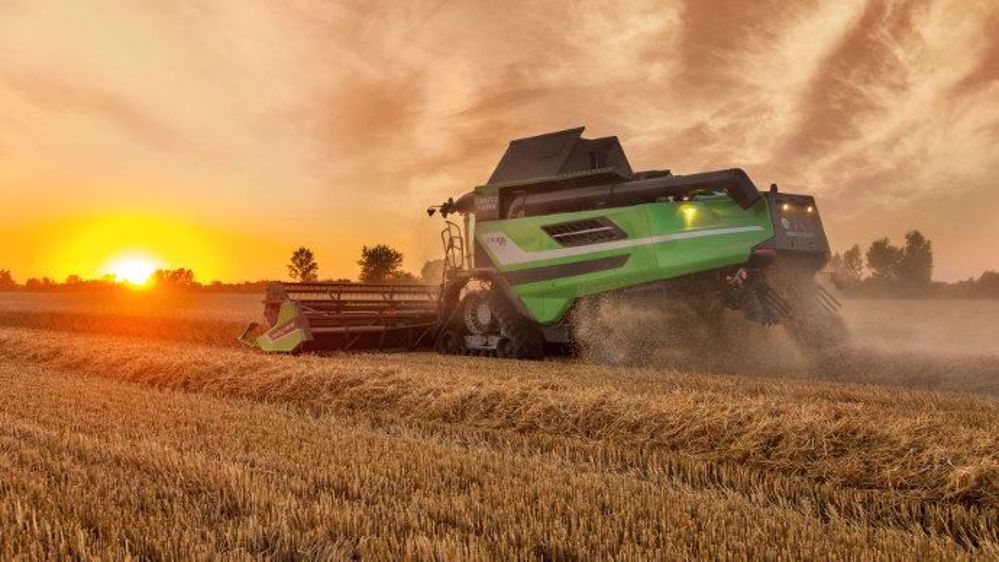 Deutz-Fahr C9000, de nombreuses nouveautés pour la machine haut de gamme du constructeur (©SDF)