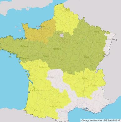 Carte du risque limaces