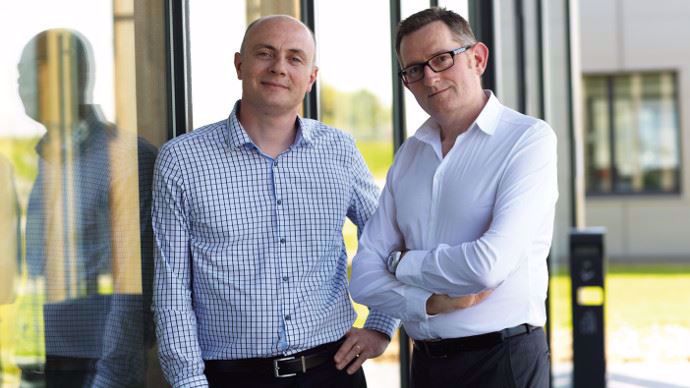 Julien Burel et Gilbert Jouan