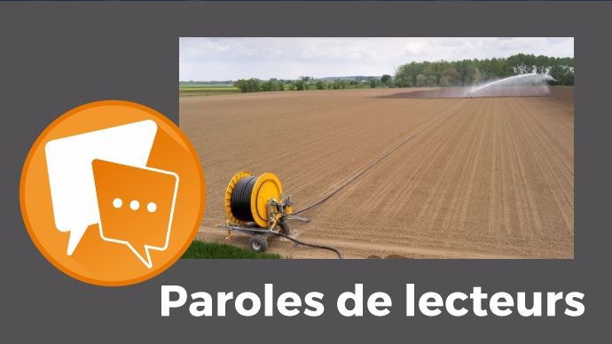 paroles de lecteurs stockage de l eau