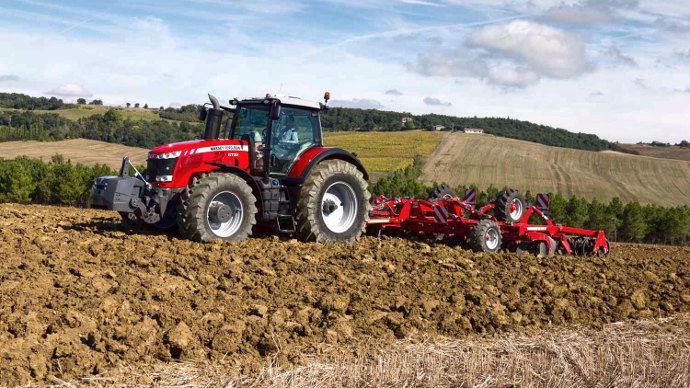 Massey Ferguson 8732 fabriqué à Beauvais dans l'Oise