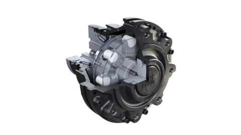 L'essieu moteur B200 de Black Bruin résiste à 15,4 t de charge. (©Black Bruin) L'essieu moteur B200 de Black Bruin résiste à 15,4 t de charge. (©Black Bruin)