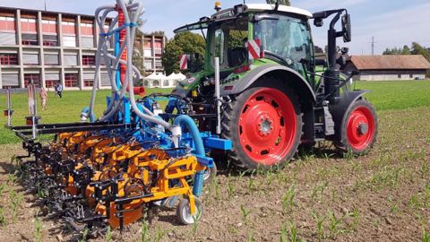 Amazone se lance dans le binage mécanique et développe son offre de matériel d'entretien des cultures. (©Amazone)