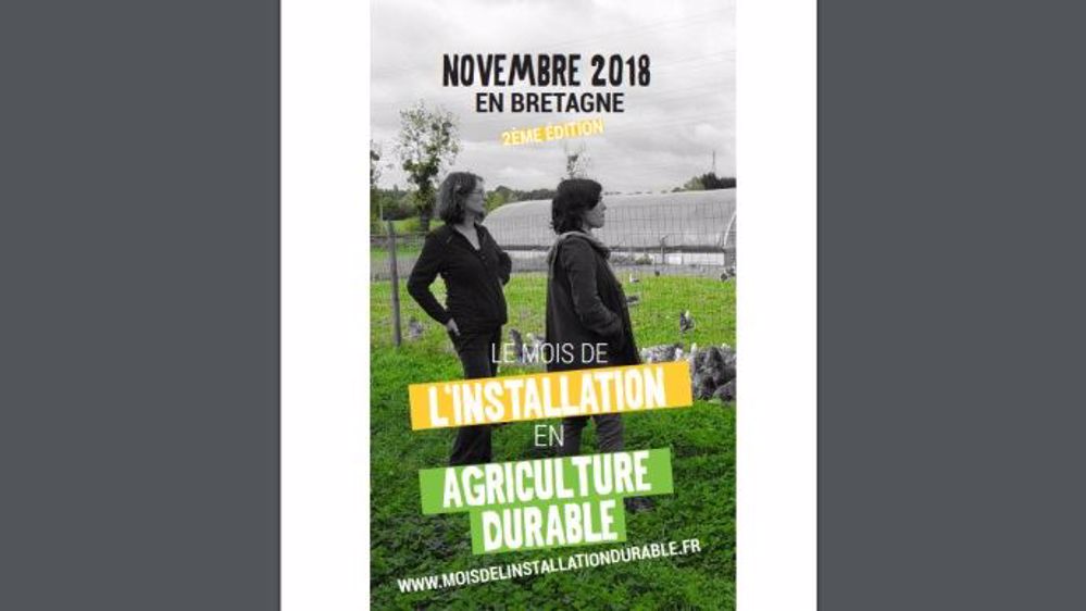 Au programme du mois de l'installation en agriculture durable : des visites de fermes, des témoignages de cédants, de paysans récemment installés et de futurs agriculteurs, des conférences-débats, des marchés de producteurs, des moments festifs. (©Inpact Bretagne)