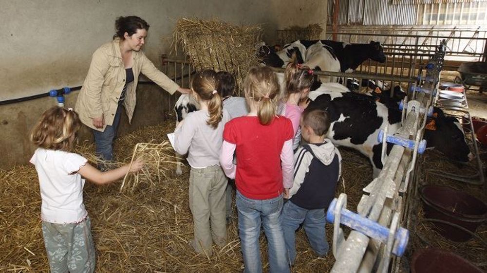 3 % des éleveurs indiquent faire visiter régulièrement leur élevage, via des opérations « portes ouvertes ».(©Watier Visuels) 3 % des éleveurs indiquent faire visiter régulièrement leur élevage, via des opérations « portes ouvertes ».(©Watier Visuels)