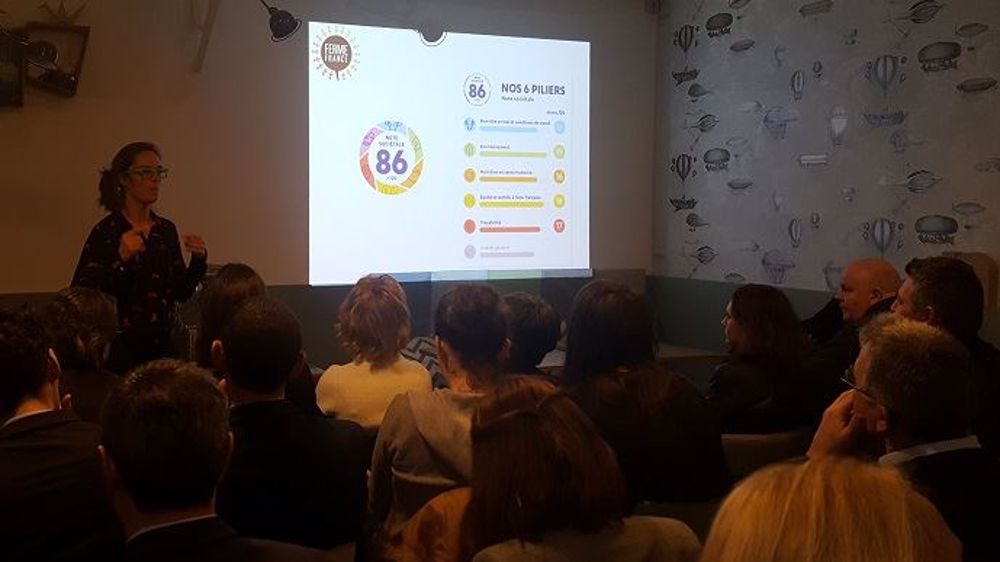 Présentation, mardi 5 février 2019, de l'avancement de la démarche "Ferme France". (©Terre-net Média)
