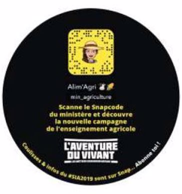 campagne de communication de l enseignement agricole sur snapchat