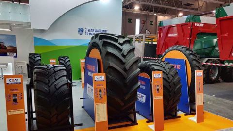 Ceat présente déjà une gamme de pneumatiques agricoles conséquente. (©Ceat)