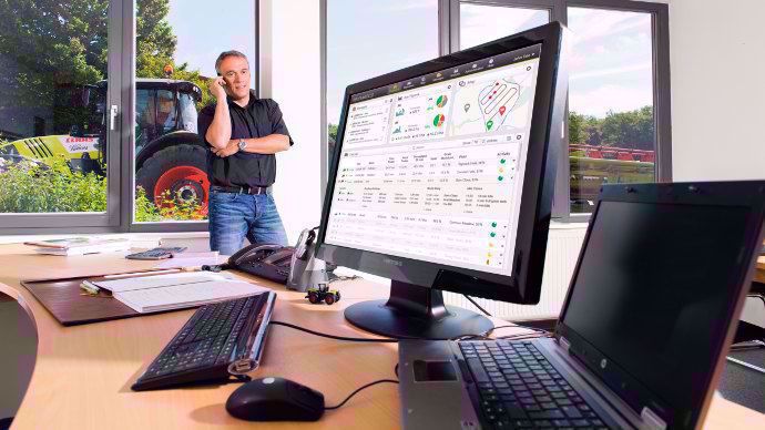 Claas et 365FarmNet communiquent mieux pour faciliter et faire gagner du temps à l'utilisateur