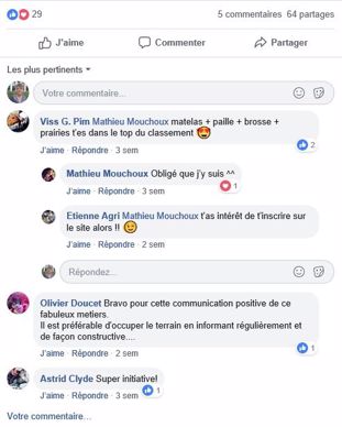 post facebook carte bien etre animal etienne fourmont
