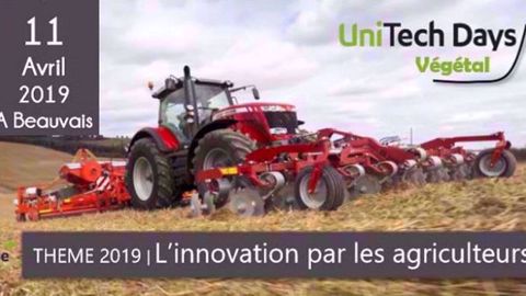  L'innovation par les agriculteurs à l'honneur lors de l'UniTech Days végétal, le 11 avril 2019 à Beauvais (Oise). (©Festival de la terre et de l'élevage)