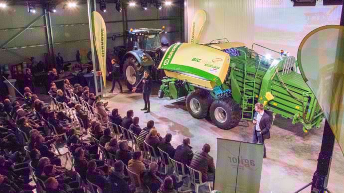 Agriforce inaugure sa base dédiée à Krone.