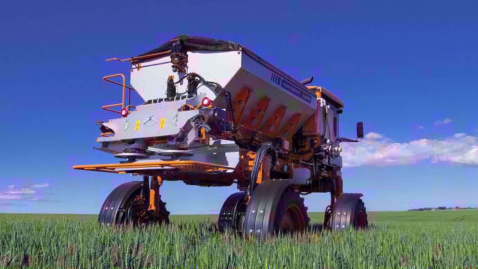 Sulky Uniport 5030 NPK, l'automoteur à engrais de Jacto