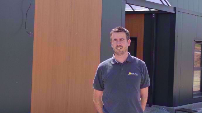 Landry Jaglin, directeur d’Arland, fabricant de pulvérisateurs portés et trainés.