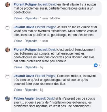 post facebook nuisances eoliennes