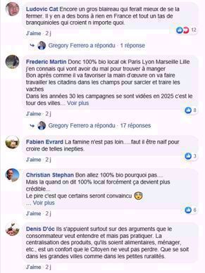 post facebook elections europeennes programme agricole eelv