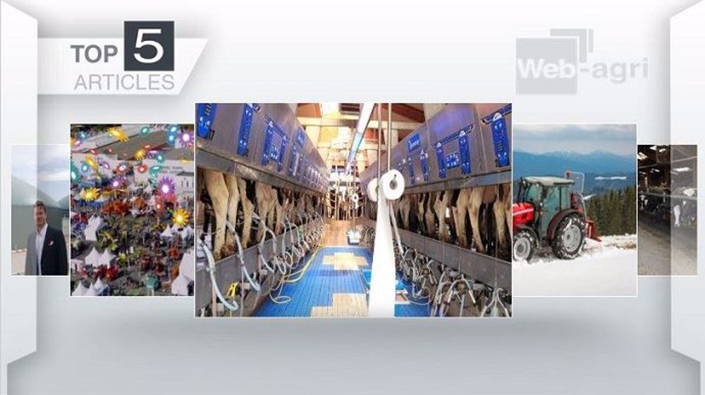 Top articles de Web-agri cette semaine. (©Terre-net Média)