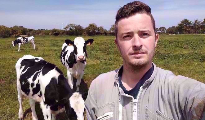 ghislain andre eleveur de vaches laitieres