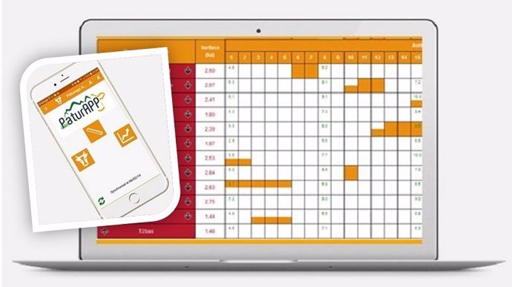 Paturnet remplace le calendrier de pâturage papier et même web avec sa version appli mobile. (©Eva Jura)