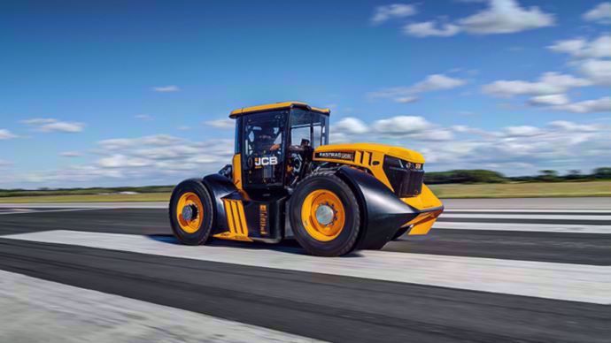Record du monde de vitesse tracteur