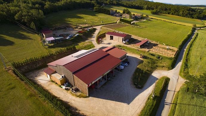 Difficile d'augmenter la SAU actuelle de 26 ha pour Léo Girard au vu du prix du foncier de son secteur.