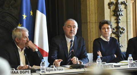 Didier Guillaume, ministre de l'agriculture, ici lors du lancement d'une concertation sur la future Pac le 11 octobre dernier.