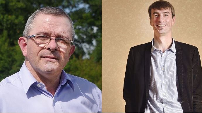 Gérard Lavinal et Sylvain Claveria