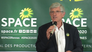 Le président du Space, Marcel Denieul, a dévoilé le 15 juillet les nouveautés de cette édition qui se tiendra essentiellement en ligne en raison de la crise sanitaire (©Terre-net Média) Le président du Space, Marcel Denieul, a dévoilé le 15 juillet les nouveautés de cette édition qui se tiendra essentiellement en ligne en raison de la crise sanitaire (©Terre-net Média)
