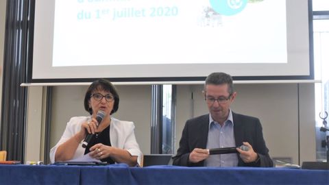 Christiane Lambert et Jérôme Despey ont respectivement été réélus présidente et secrétaire général de la FNSEA, le 1er juillet (©Terre-net Média) Christiane Lambert et Jérôme Despey ont respectivement été réélus présidente et secrétaire général de la FNSEA, le 1er juillet (©Terre-net Média)