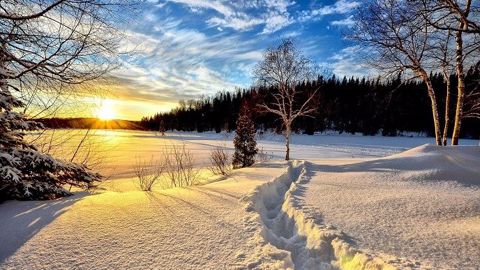 La neige pourrait s'inviter en plaine en décembre 2020 et janvier 2021. (©Pixabay)