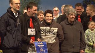 Earl élevage de l'Espérance (55160 Manheulles, France) meilleur exposant de la Nuit de la Holstein 2015