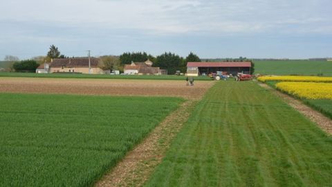 Située à Villedieu-sur-Indre (Indre), la plateforme Syppre du Berry s'étend sur neuf hectares. (©Syppre)<br />