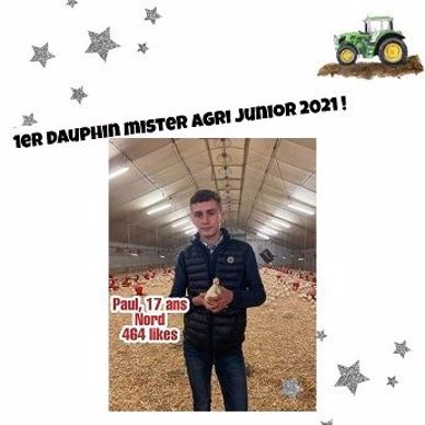 paul nord 1er dauphin mister agri junior