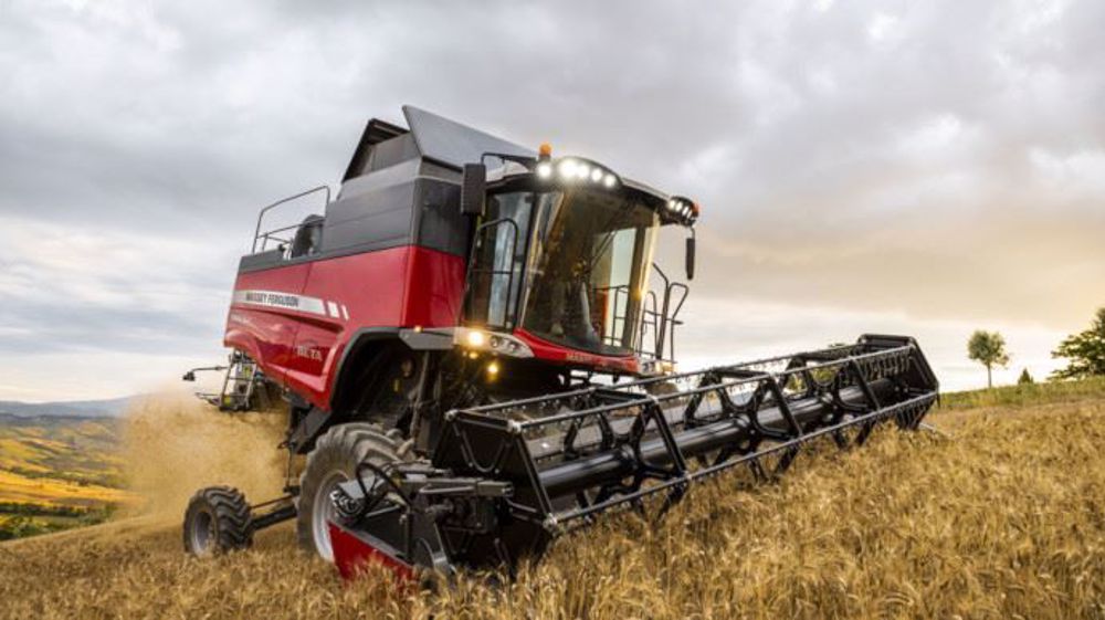 Les moissonneuses-batteuses Massey Ferguson accèdent à la gamme de têtes de récolte Geringhoff. (©Massey Ferguson)