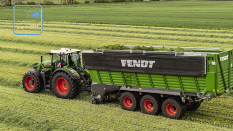 L'autochargeuse Tigo 90 XR compatible avec la fonction Tractor Implement Management. (©Fendt/Terre-net Média) L'autochargeuse Tigo 90 XR compatible avec la fonction Tractor Implement Management. (©Fendt/Terre-net Média)