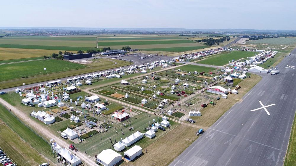 Pour la 15<sup>e</sup> édition, les Culturales reviennent sur le site Terralab de Bétheny (Marne), comme en 2017. ©Arvalis-Institut du végétal)