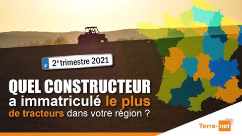 Quelle marque a immatriculé le plus de tracteurs à mi-parcours en 2021 ? (©Terre-net Média) Quelle marque a immatriculé le plus de tracteurs à mi-parcours en 2021 ? (©Terre-net Média)