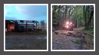 La tempête Aurore vue par les agriculteurs La tempête Aurore vue par les agriculteurs