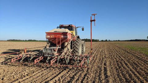 « De très bonnes conditions de semis » pour les céréales chez David Forge (37) « De très bonnes conditions de semis » pour les céréales chez David Forge (37)