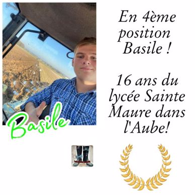 basile troisieme dauphin mister agri junior 2022