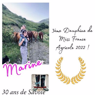 marine troisieme dauphine miss agri 2022