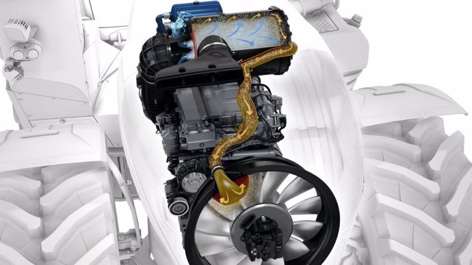 Système automatique d'aspiration des poussières Fendt