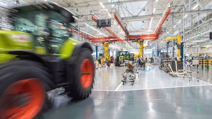 L'usine de production de tracteurs du Mans a été inaugurée en mai 2021